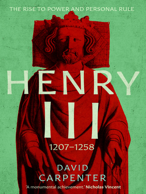 Title details for Henry III by David Carpenter - Available